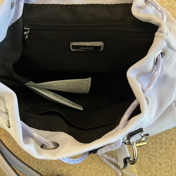Aldo Lavender Mini Backpack NWOT - Picture 6 of 7